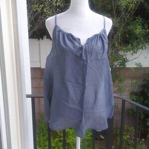 NEW Gilligan & O'Malley Top Pajama XL 100% Tencel